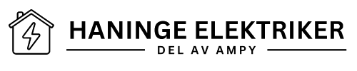Haninge Elektriker logotyp svart variant